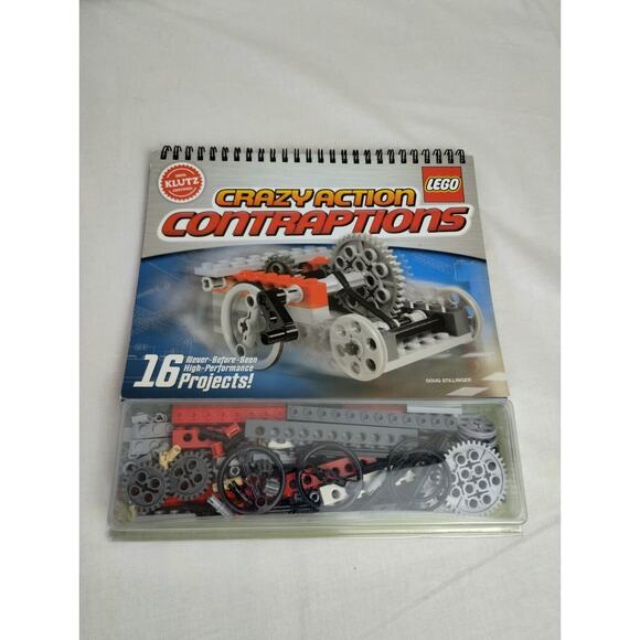 Klutz Lego Crazy Action Contraptions Craft Kit Parts Only - Picture 1 of 5